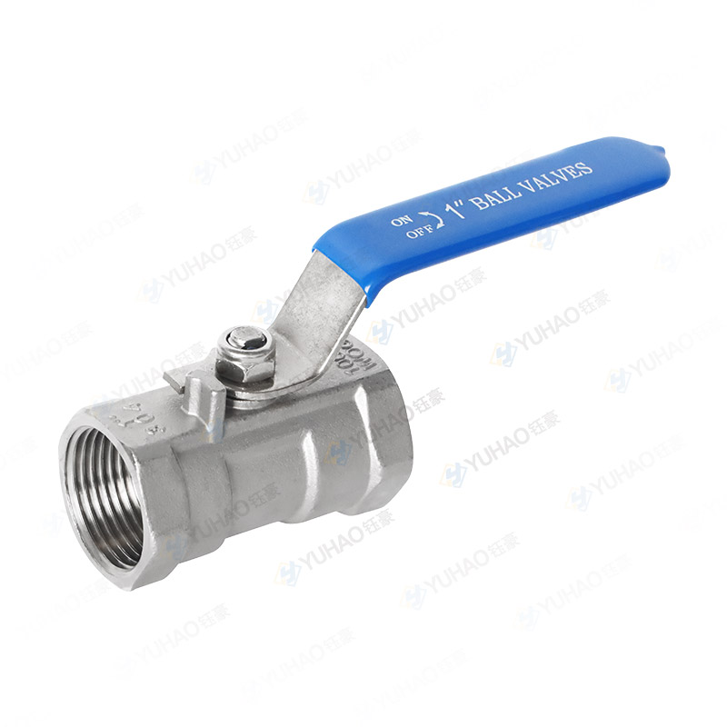 One Piece Threaded Ball Valve